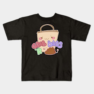 Grab bags R Poo Kids T-Shirt